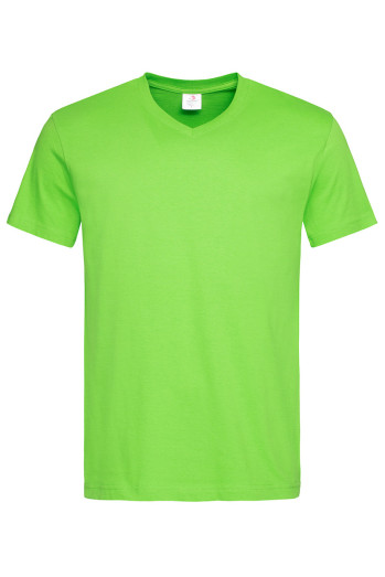 Футболка чоловіча світло-зелена STEDMАN CLASSIC-T V-NECK