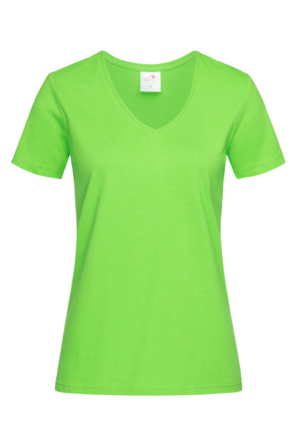 Футболка жіноча світло-зелена STEDMАN CLASSIC-T V-NECK