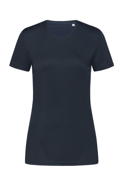 Футболка жіноча синя STEDMАN SPORTS-T FITTED