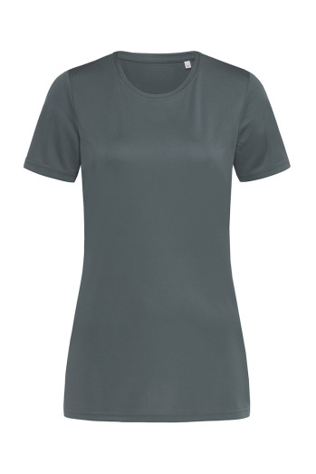 Футболка женская серая  STEDMАN SPORTS-T FITTED