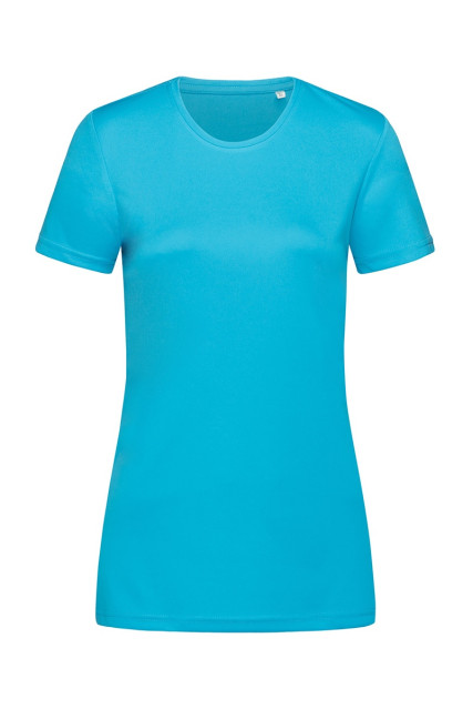 Футболка жіноча бірюзова STEDMАN SPORTS-T FITTED
