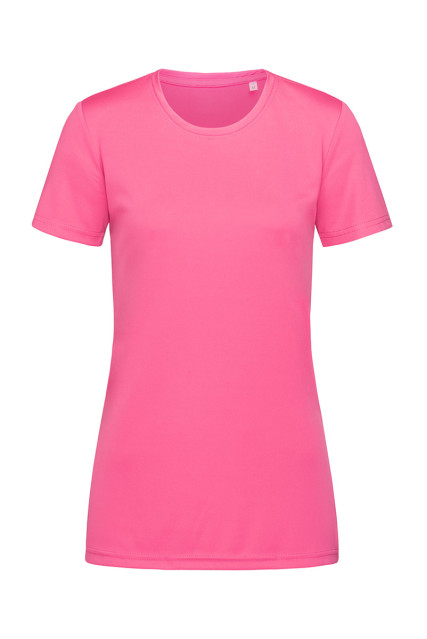 Футболка жіноча рожева STEDMАN SPORTS-T FITTED