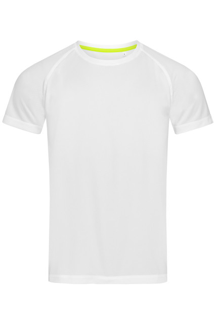 Футболка чоловіча біла STEDMАN Active Raglan