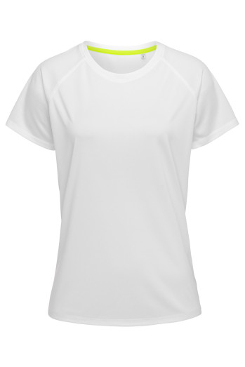 Футболка женская  белая STEDMАN Active Raglan