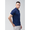 Футболка поло мужская тёмно- синяя STEDMAN LUX POLO