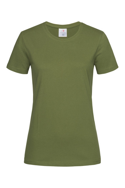 Футболка женская оливковая STEDMАN CLASSIC-T