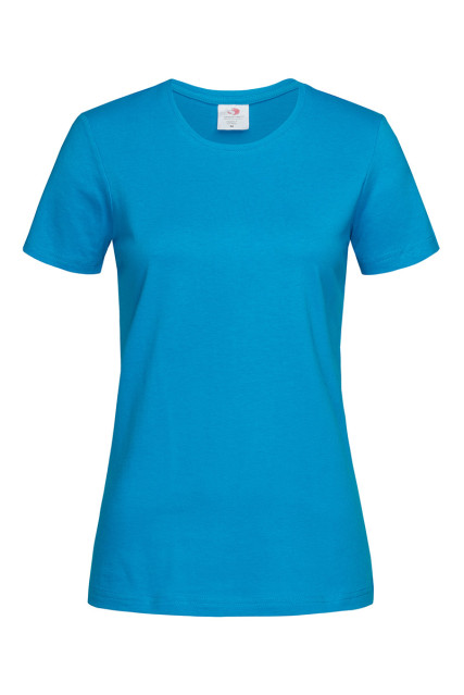 Футболка женская берюзовая STEDMАN CLASSIC-T
