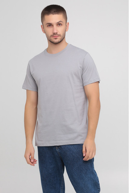 Футболка мужская светло-серая STEDMАN CLASSIC-T
