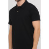Футболка поло мужская чёрная STEDMAN POLO