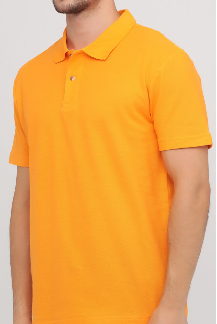 Футболка поло мужская оранжевая STEDMAN POLO