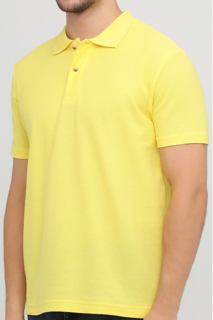 Футболка поло мужская лимонная STEDMAN POLO