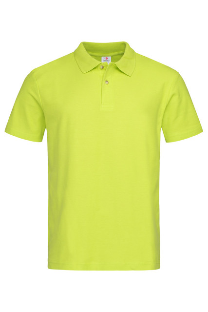 Футболка поло мужская салатовая STEDMAN POLO