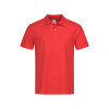Футболка поло мужская красная STEDMAN POLO