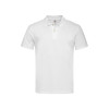 Футболка поло мужская белая STEDMAN POLO