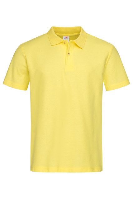 Футболка поло мужская лимонная STEDMAN POLO
