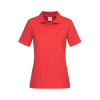 Футболка поло женская красная STEDMAN POLO