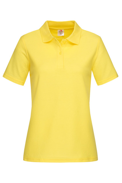 Футболка поло женская лимонная STEDMAN POLO