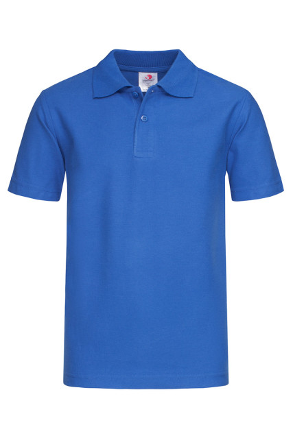 Футболка поло детская васильковая STEDMАN Polo Kids