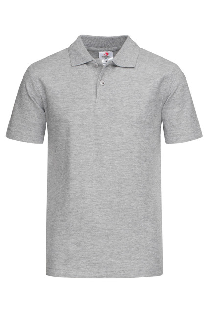 Футболка поло детская серый меланж STEDMАN Polo Kids