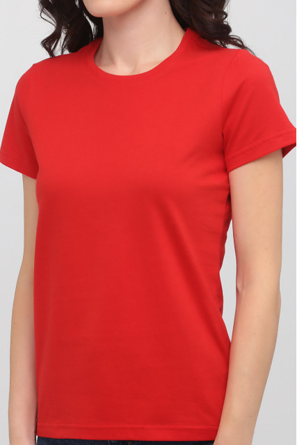 Футболка женская красная STEDMАN CLASSIC-T