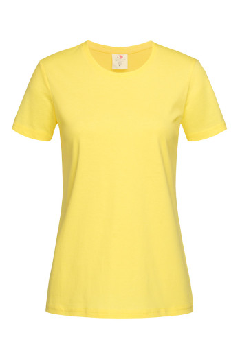 Футболка женская лимонная STEDMАN CLASSIC-T