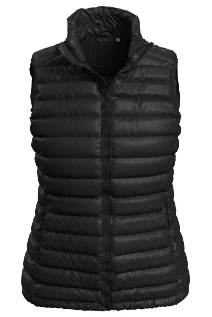 Жилетка жіноча чорна STEDMАN Lux Padded Vest