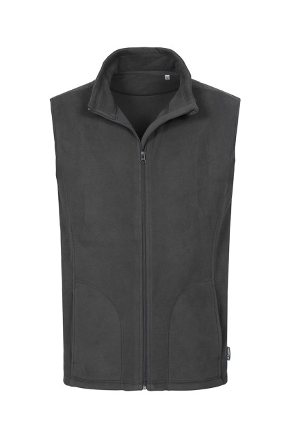 Жилетка флісова чоловіча сіра STEDMАN ACT FLEECE VEST