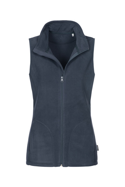 Жилетка флісова жіноча синя STEDMАN FLEECE JACKET