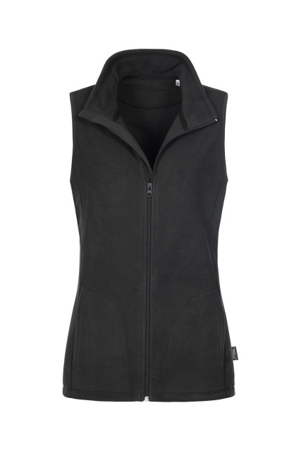 Жилетка флісова жіноча чорна STEDMАN FLEECE JACKET