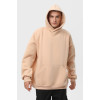 Худи оверсайз мужское бежевое утеплённое RAY OVERSIZE U0404 UNISEX