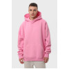 Худи оверсайз мужское розовое утеплённое RAY OVERSIZE U0404 UNISEX