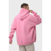 Худи оверсайз мужское розовое утеплённое RAY OVERSIZE U0404 UNISEX